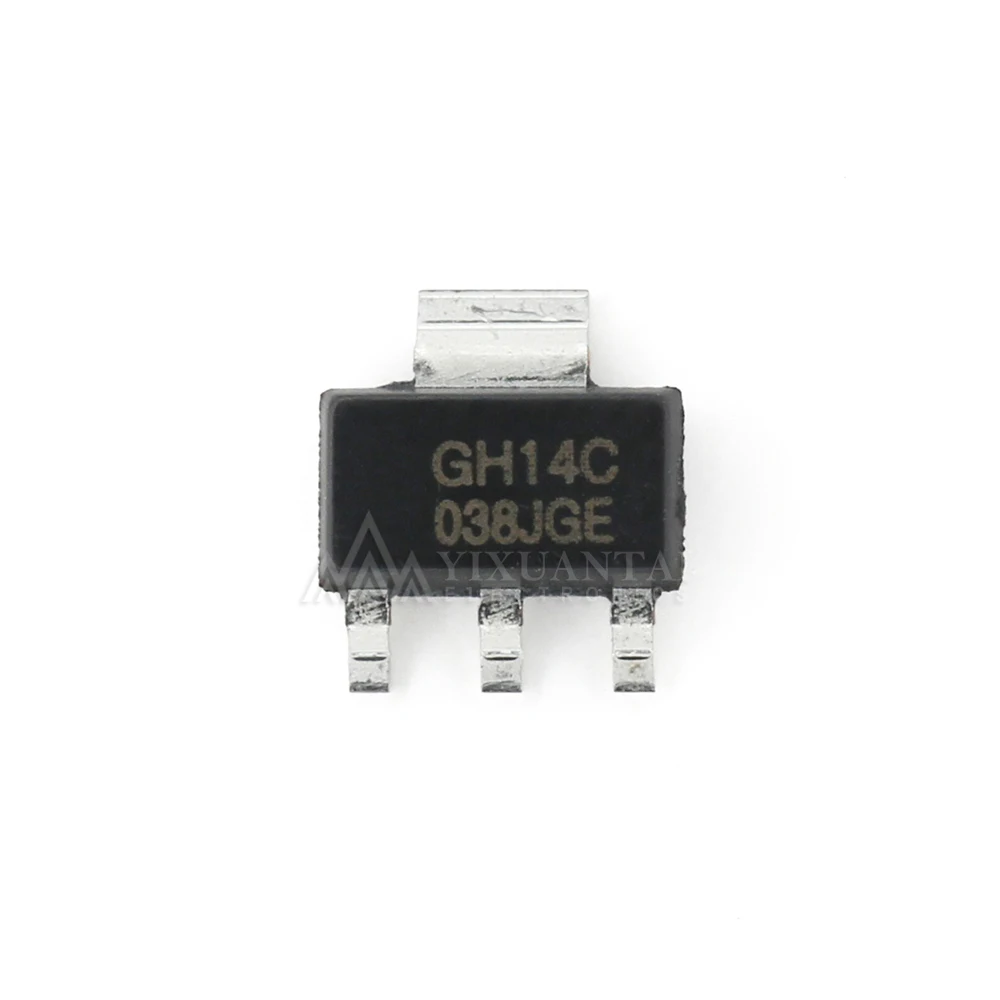 10pcs/Lot   AP2114H-1.8TRG1 GH12D AP2114H-2.5TR GH14C  AP2114H-3.3TRG1 GH12E  AP7361-33ER-13 AZ1117BH-3.3TRE1 EH17M SOT223   NEW