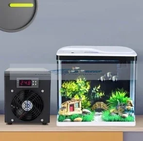 2022 180W Aquarium Water Chiller 60L Fish Tank Cooler Heater System 10-40 Constant Temperature Device Sustainable Refrigeration