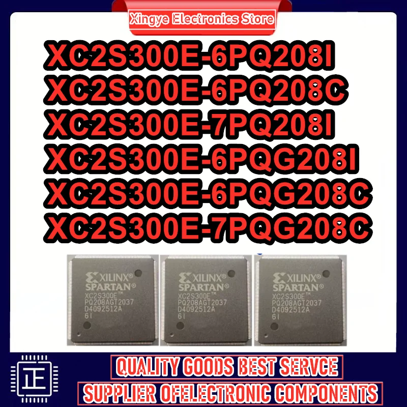 

XC2S300E-6PQ208I XC2S300E-6PQ208C XC2S300E-7PQ208I XC2S300E-6PQG208I XC2S300E-6PQG208C XC2S300E-7PQG208C QFP208 Микросхема на складе