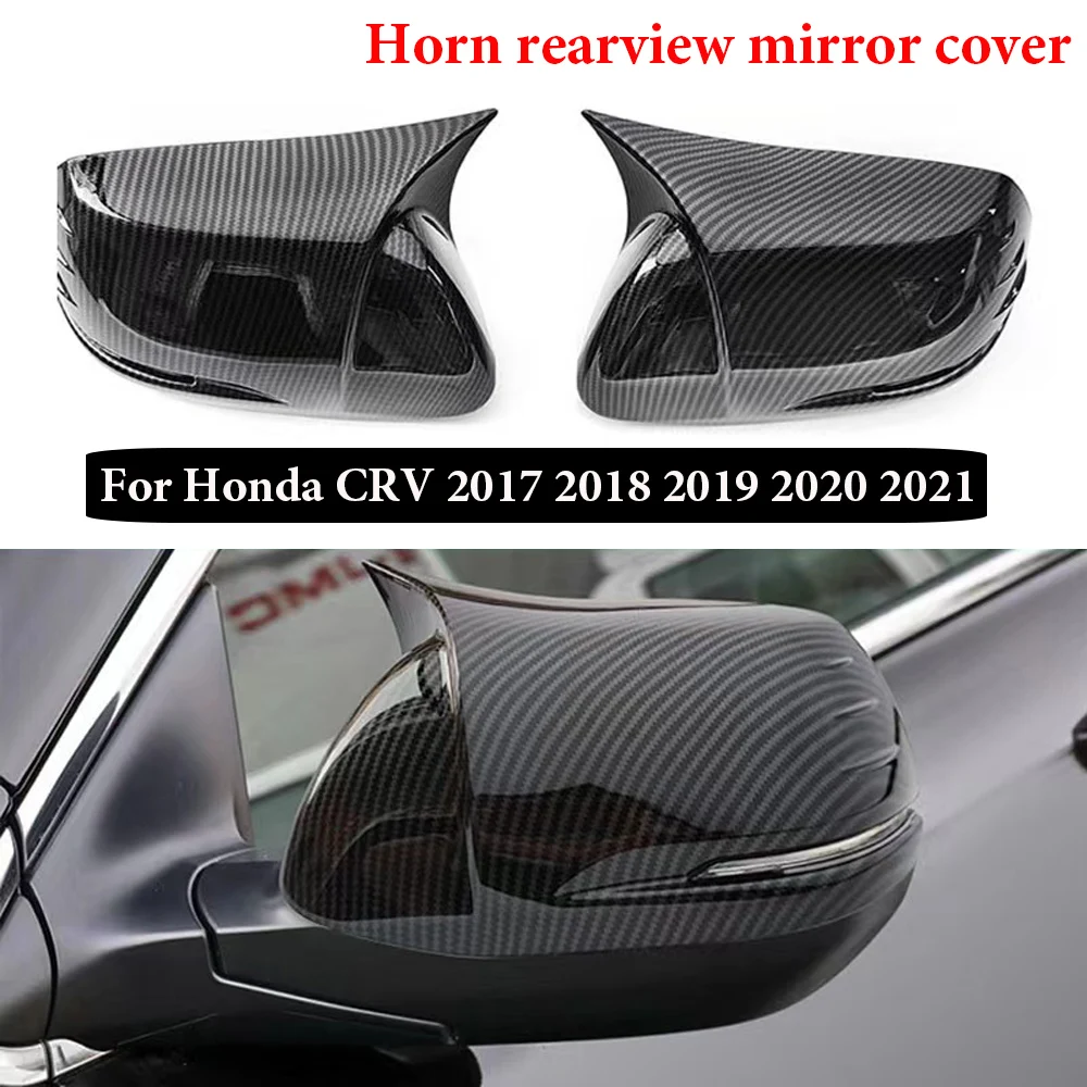 

2pcs Car-styling Rearview Mirror Protector Reversing Mirror Cover Modification Decoration Accessories For Honda CRV 2017-2021