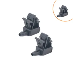 2Pcs Front Windscreen Wiper Washer Nozzle Jet For Peugeot Partner Tepee For Citroen Berlingo 2008 - 2018 6438Z7