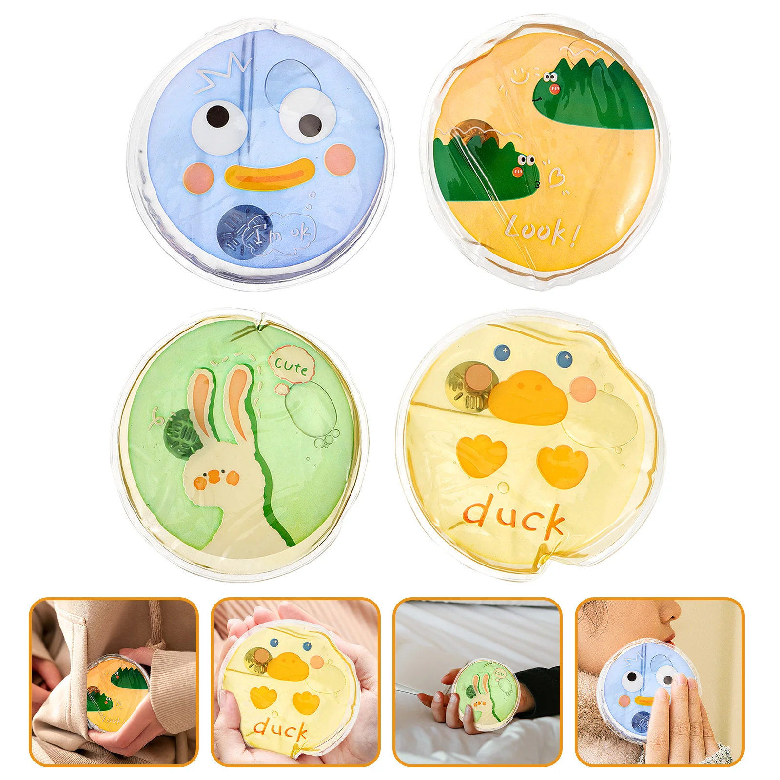 

4 шт. многоразовый обогреватель для рук, портативный обогреватель, зимний инструмент, стиль покерных фишек, термопакет, самонагревающаяся сумка, практичный подарок