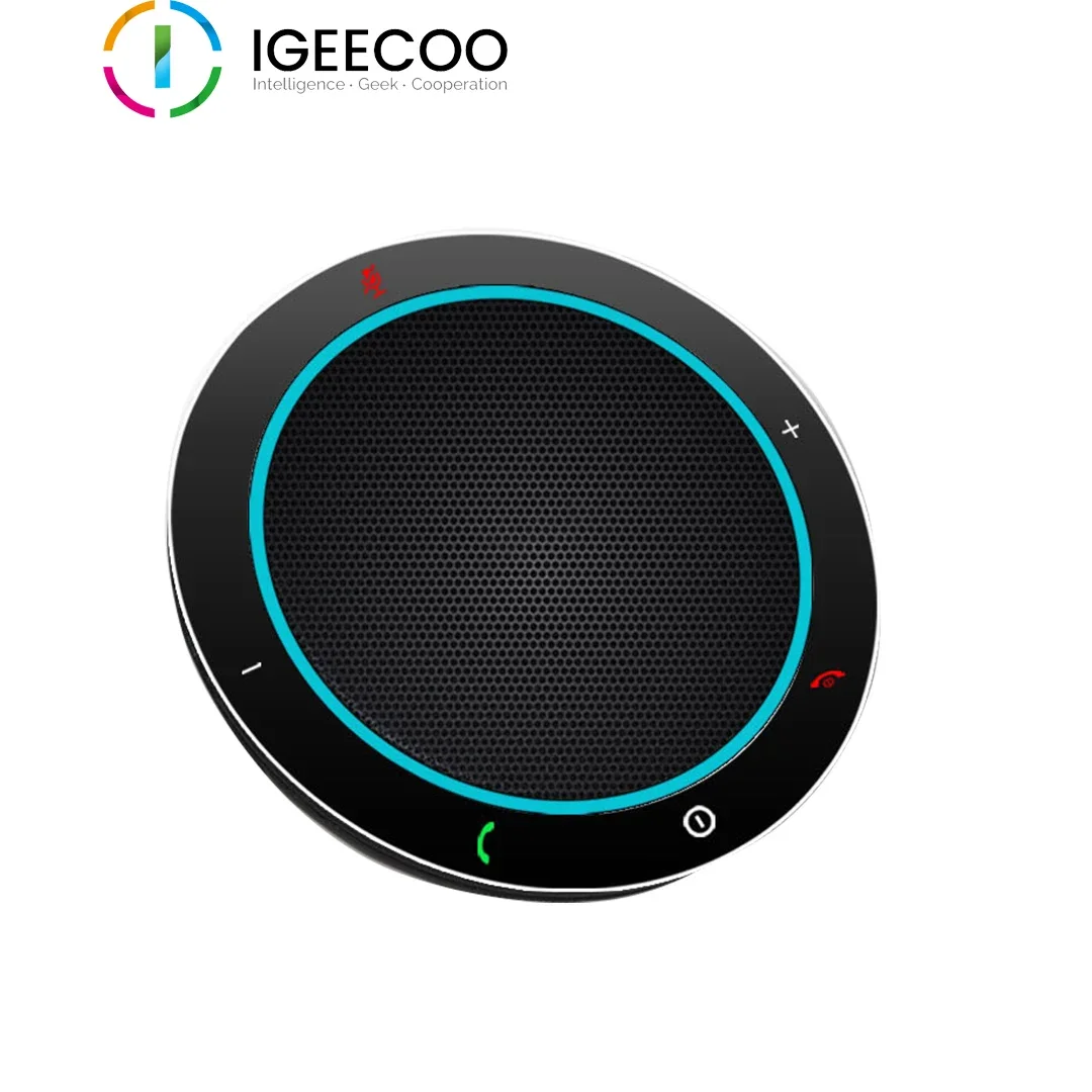 Conference microphone speak Engineered to simply deliver sound Entry-level portable USB conference speakerphone from IGEECOO