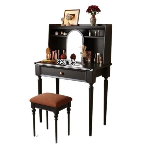 

Solid wood dresser, ancient style simple master bedroom, small apartment, bedside chest of drawers, dressing table, integrated