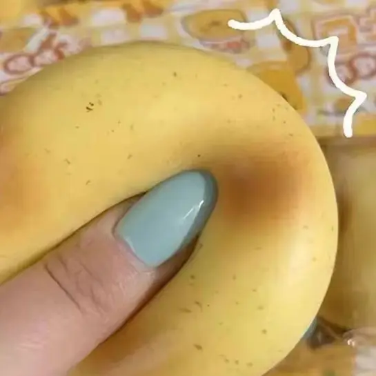 

2 шт., сжимаемые картофельные зажимы, медленный отскок, снятие стресса для взрослых, мягкий хлеб ручной работы, сжимаемые настольные украшения, подарки