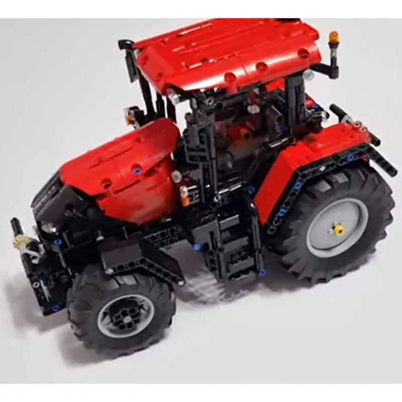 Tractor de MOC-145137, maquinaria agrícola óptica, modelo de bloques de construcción, 1043 piezas, regalo de Navidad con función de potencia