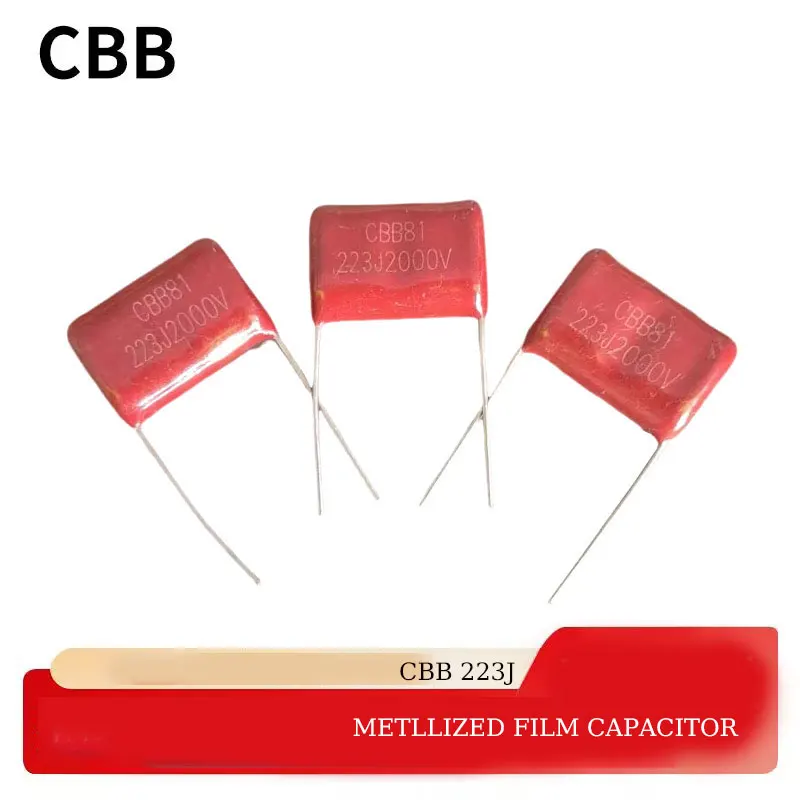 CBB 22NF 223J100V/400V/630V/1000V/-2000V Metallised Film Capacitor