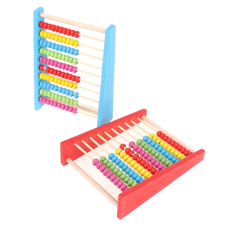 Wooden Abacus Child Math Educational Learning Toy Calculat Bead Counting Kid Toy Educational Toys Mode