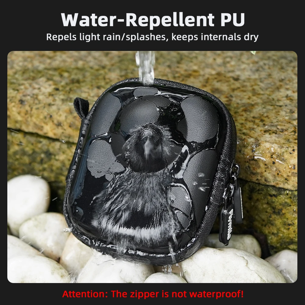 Flymile قفص حمل حقيبة التخزين ل DJI OSMO 360 اكسسوارات الإطار المحمولة حقيبة صغيرة هارد شل حقيبة يد مع Carabiners