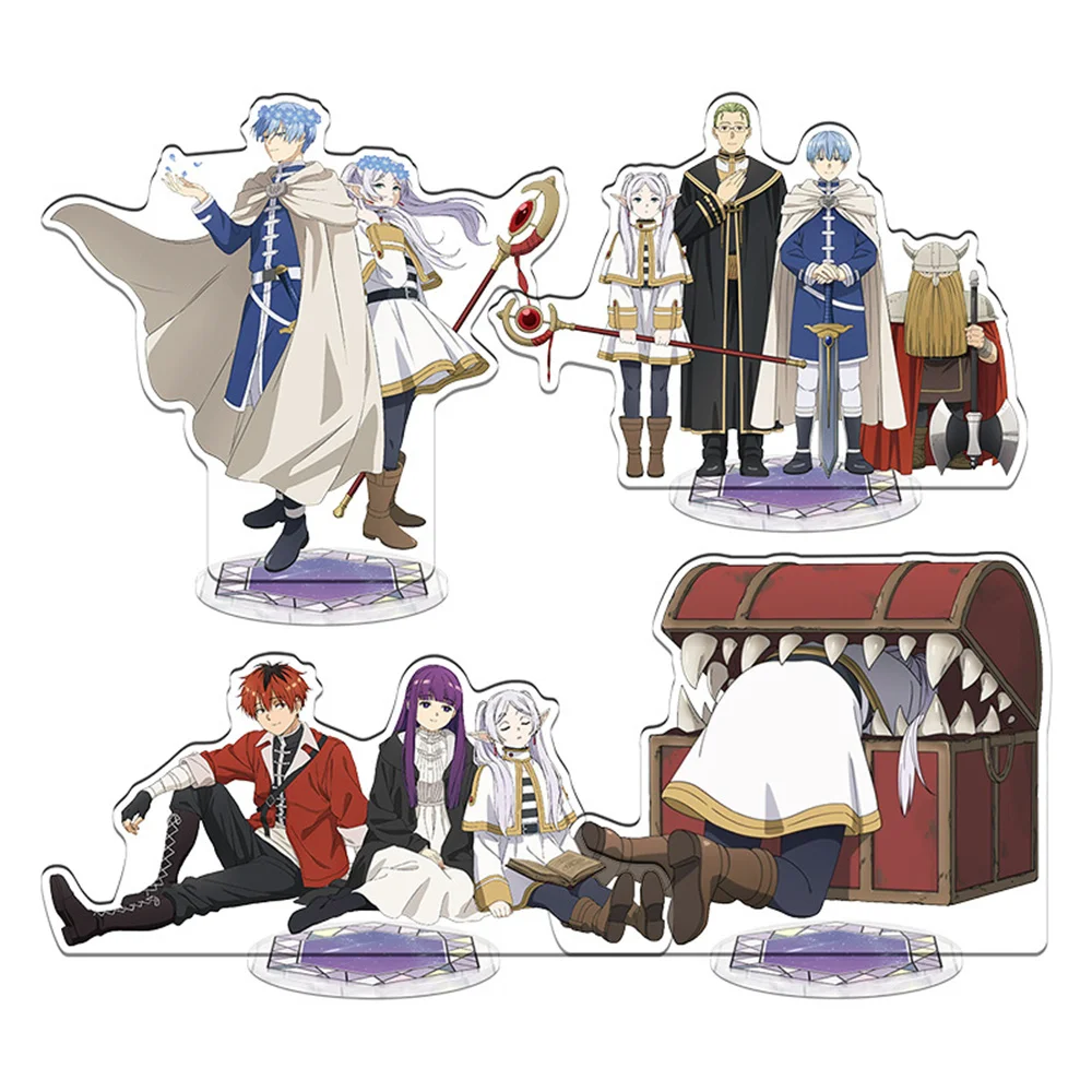 

FACTORY STORE Anime Frieren: Beyond Journey's End Frieren at the Funeral Cosplay Figure Acrylic Stand Model Plate Desk Decor Toy