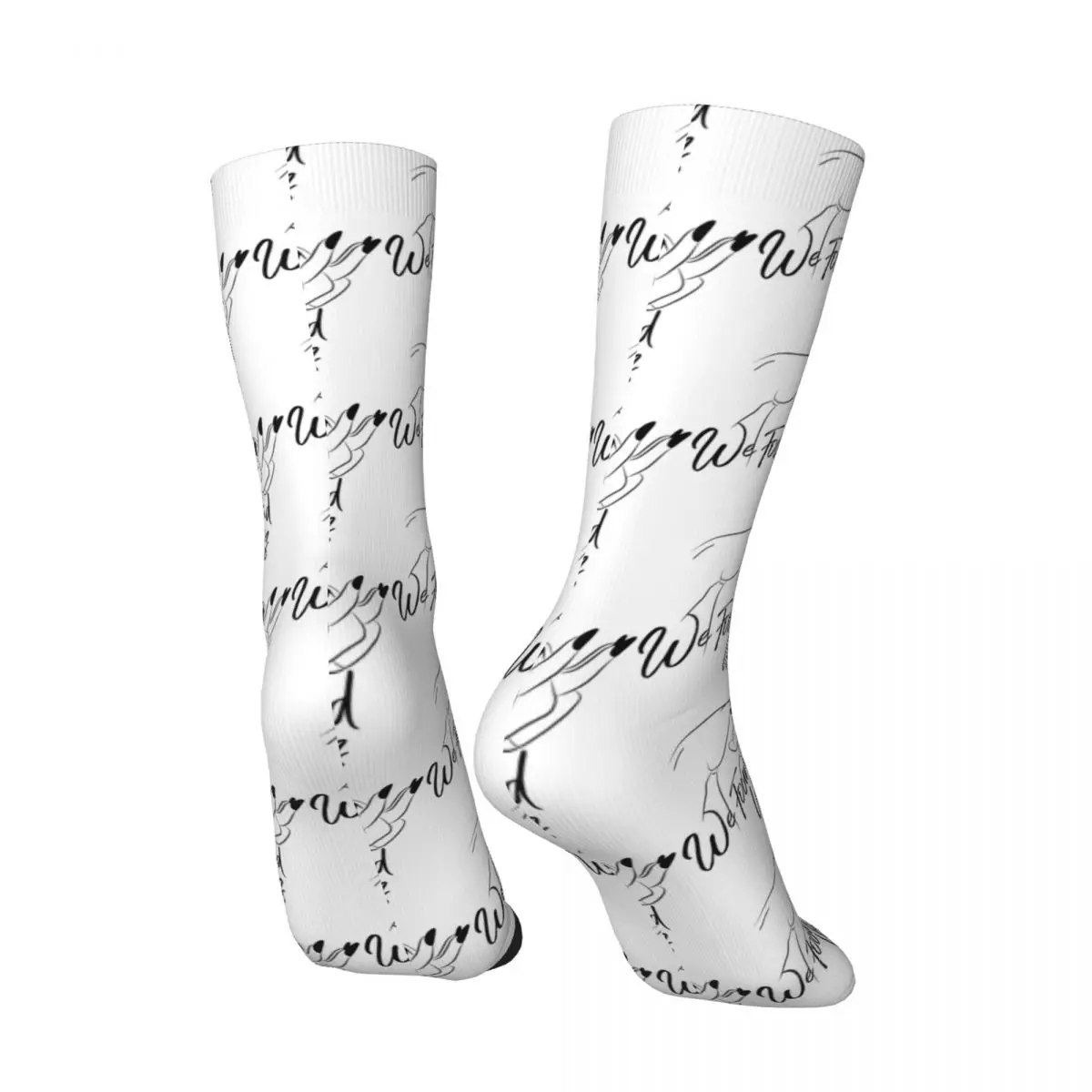 Funny Crazy compression We Found Us Sock for Men Hip Hop Harajuku Tokio Hotel Happy Quality Pattern Printed Boys Crew Sock