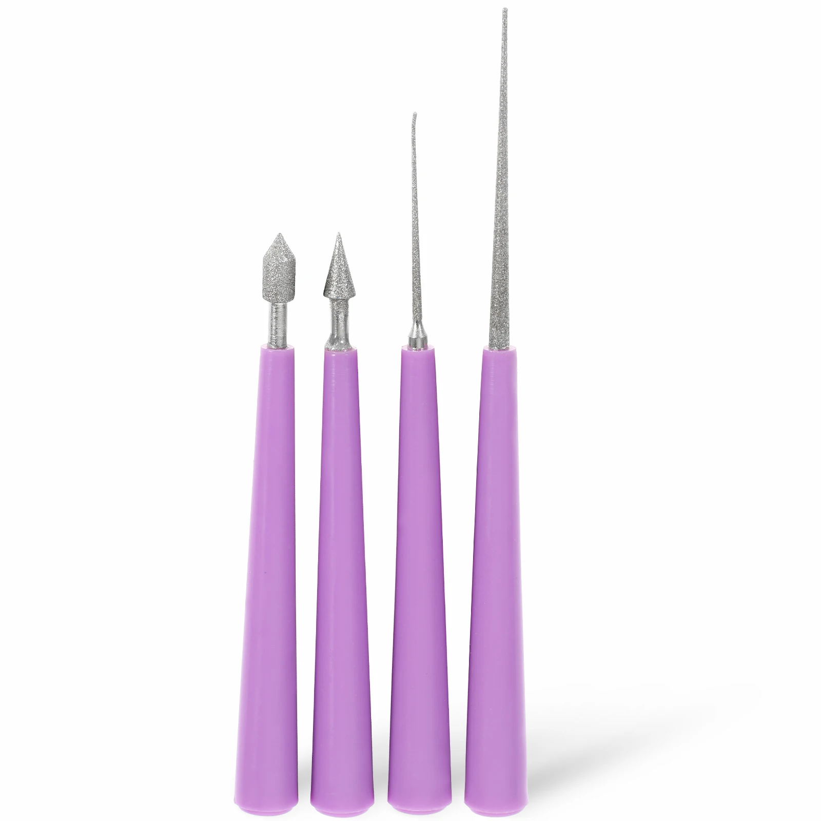 

4 Pcs Reaming Needle Reamer for Craft Hole Opener Bead Reamer. Jewelry Beads Beaded