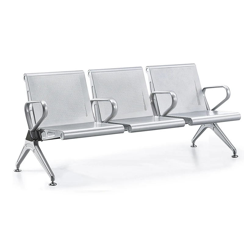 Modern Hospital In Waiting Room Public Gang Bench Waiting Chairs With Soft Cushion