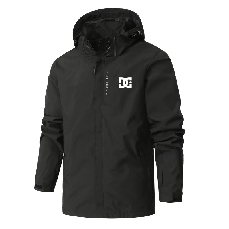 

2026 Spring New Men's Casual Fashionable Outdoor Sports Waterproof, Windproof, Breathable and Comfortable Windbreaker Jacket