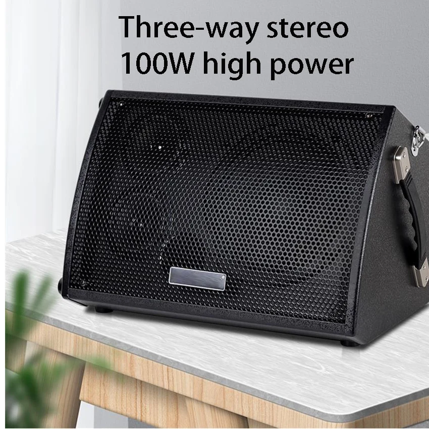 

100W Folk Guitar Singing And Playing Sound System Upgraded With Bluetooth 5.0 For Long-lasting Battery Life