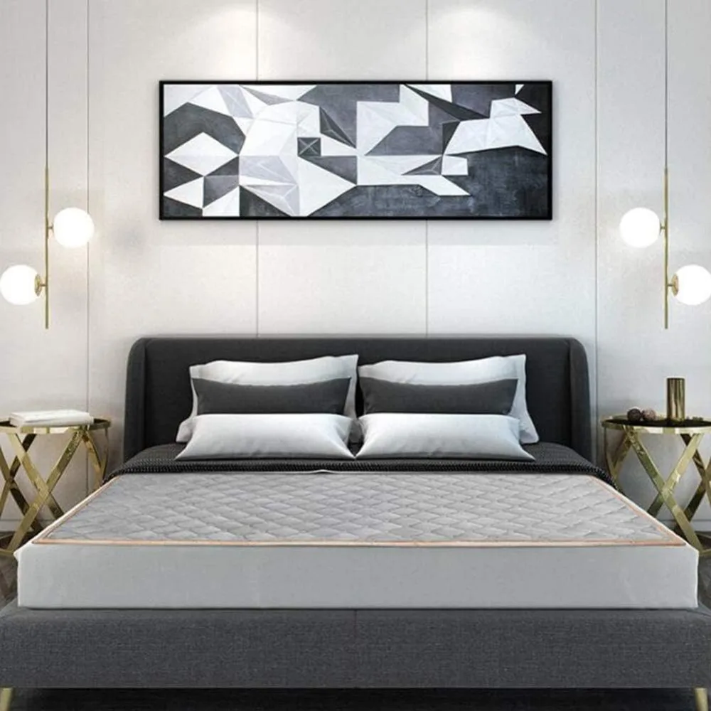 بطانية كهربائية مع مؤقت قابل للتعديل 1-12 ساعة و9 مستويات اختيارية، وبطانية تسخين كهربائي ورؤية عن بعد (رمادي 150 * 80c)