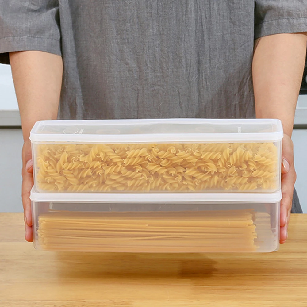 

Pasta Containers Transparent Airtight Kitchen Containers For Spaghetti Pasta