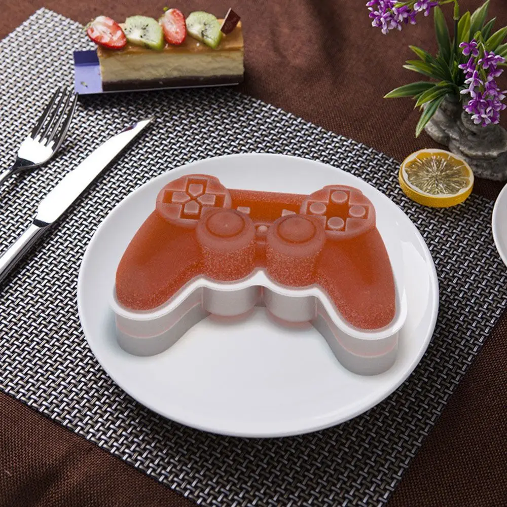 Game Controller Silicone Mold Epoxy Resin Game Fun Art Decoration for PS4 Controller Cake Mold Ice Cube Mold Handmade DIY Craft