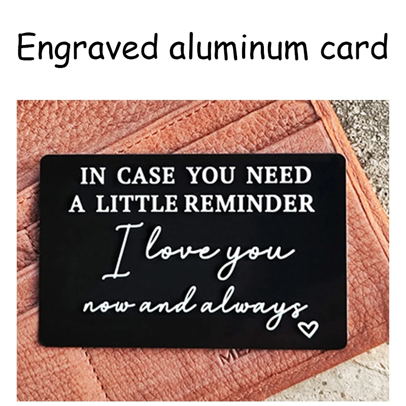 Alu Engraved Card