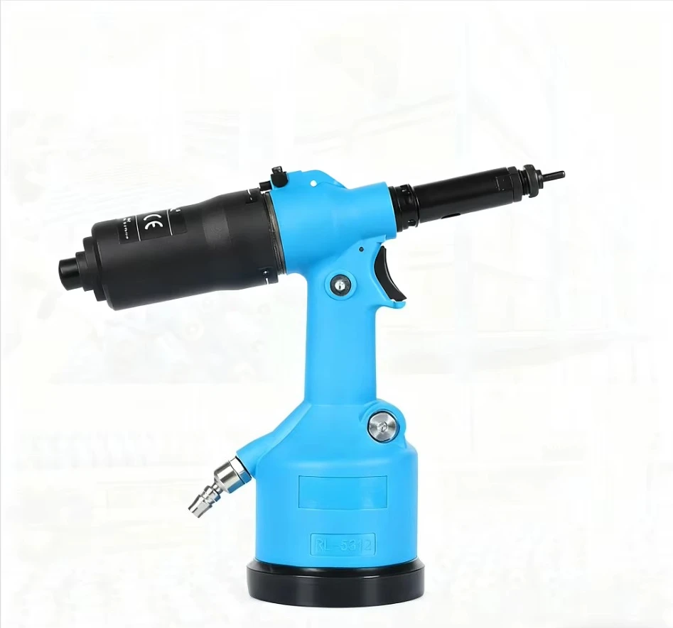 

Пневматический заклепочник для тяжелых условий эксплуатации RL-5312 | Пневматический заклепочник для гаек M3-M12, производительность 5-7 бар, расход воздуха 5-7 бар/мин