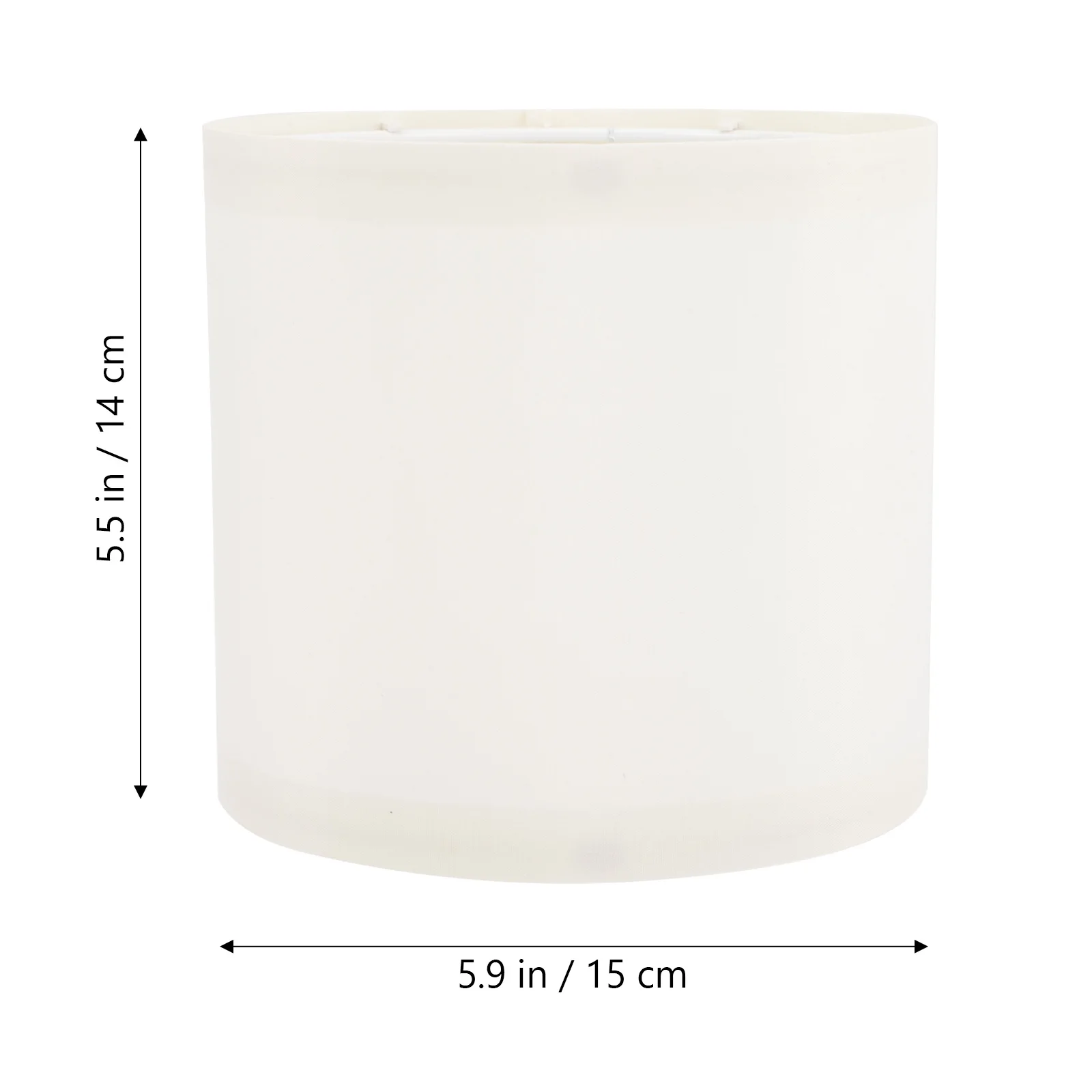 

Linen Lampshade Cylindrical Table Floor Lampshades Yellow Removable Decorative Cloth Light Cover Shades for Bedroom Gentle Eyes