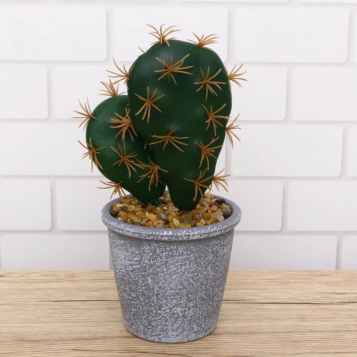 

Artificial Cactus Plants Lifelike Tropical Small Ornaments Indoor Decor Potted Plants Simulation Plant Pot Year Round Fresh