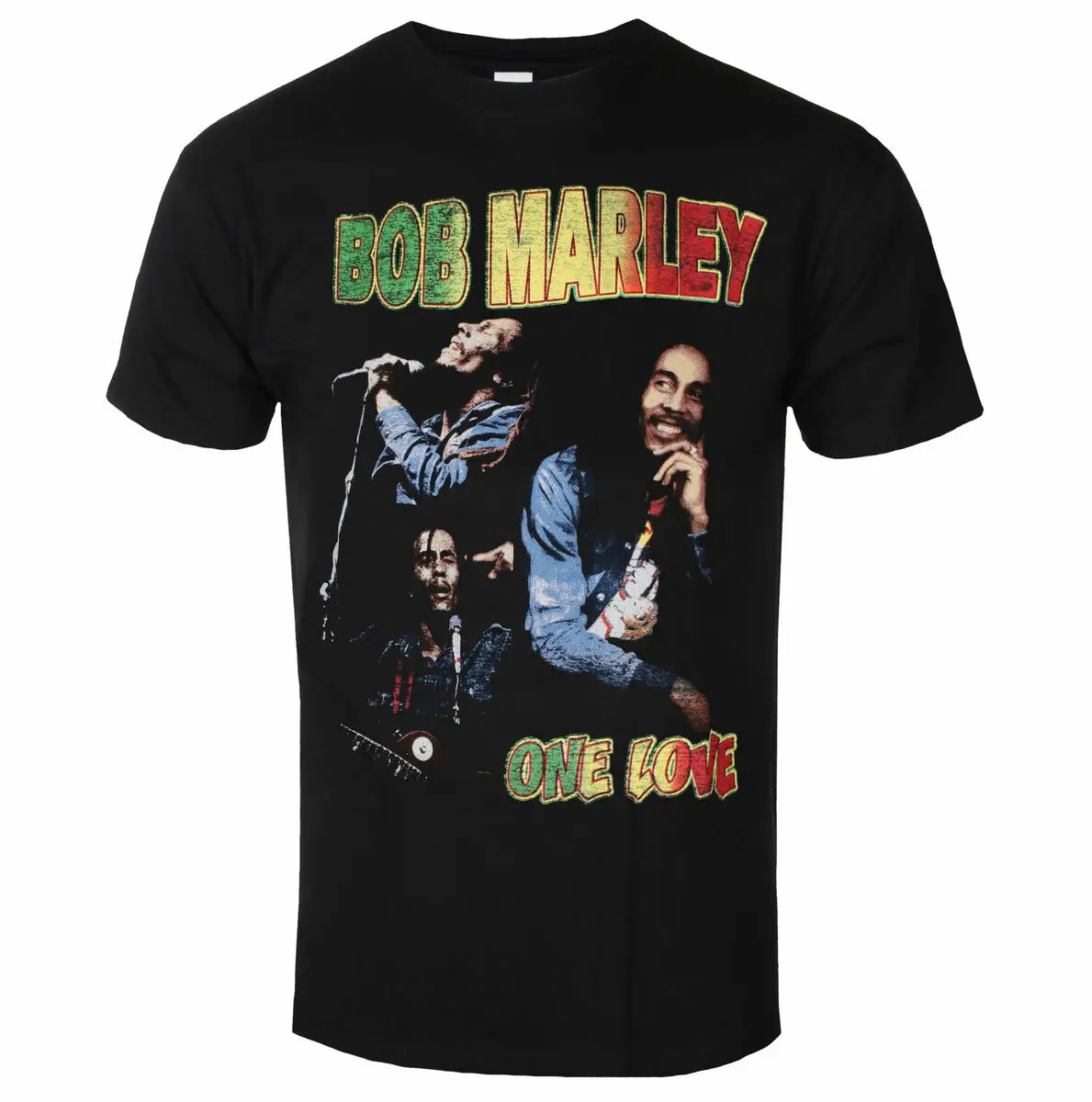 Camiseta Unissex Bob Marley One Love: Camiseta Gráfica Vintage de Música Reggae Jamaicana Rasta Streetwear
