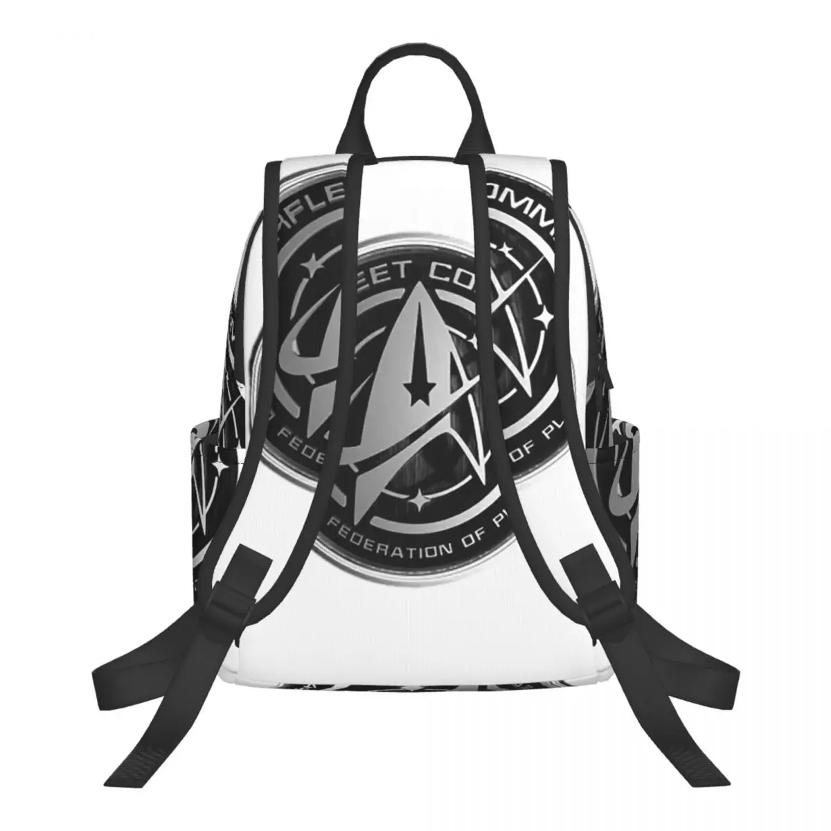 Star Treks Science Fiction TV Series Student Backpack School Bag Hiking Travel Daypack for Men Women Bookbag Shoulder Bags