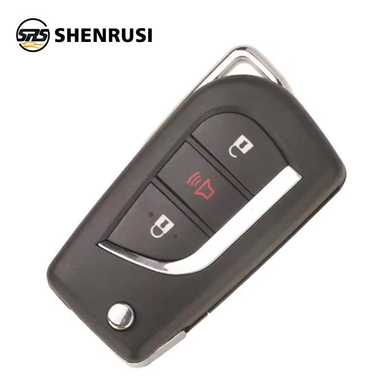 รีโมทรถยนต์ชิป SHENRUSI GQ4-73T /HYQ12BFA 314Mhz H (8A) สำหรับรถยนต์โตโยต้า RAV4 Camry Corolla ปี 2015 2016 2017 2018 2019 2020 2021