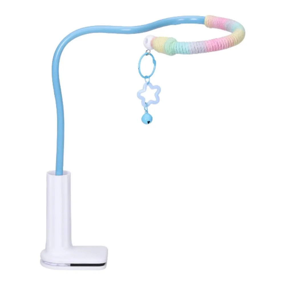 

Non-Slip Bird Perch Stand With Bell Stable Bird Training Perch Easy to install Multifunctional Parrot Standing Pole