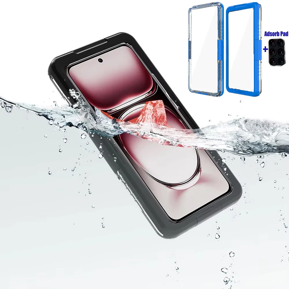 

Универсальный водонепроницаемый чехол для телефона OPPO F29 A5 Pro Energy, противоударный чехол, защитный чехол, прозрачный, с полным покрытием