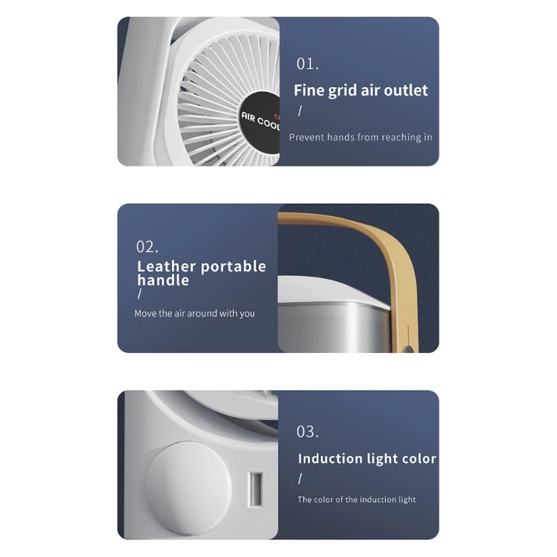 Texture addominali USB per ventola raffreddamento adatto per l'ambiente domestico o ufficio