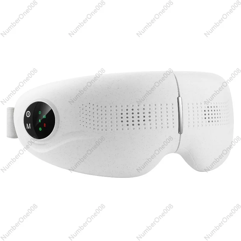 

Foldable digital display bluetooth music constant temperature hot compress eye protection massager
