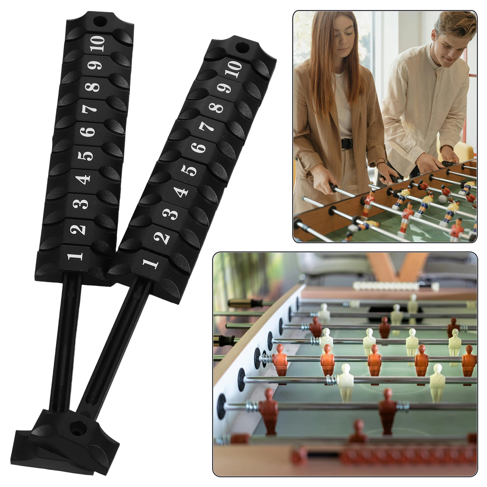 

1 set 1 Set Foosball Score Counters Abs Multi-Functional Table Football Scoring Markers Replacement For Tables Portable