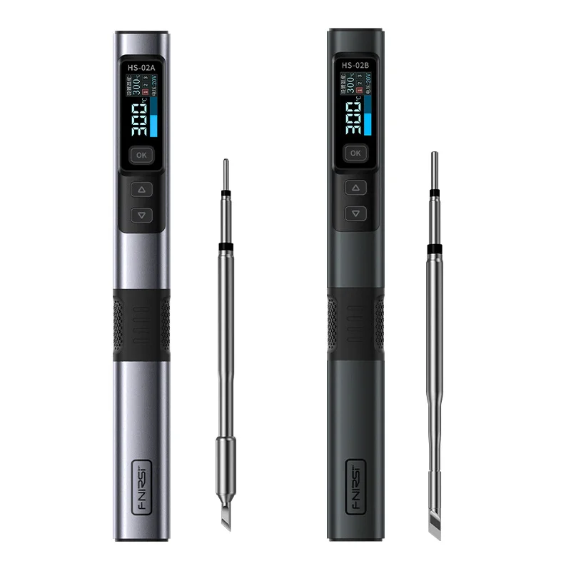 HS-02 Intelligent soldering iron 100W portable constant temperature welding table welding pen home maintenance welding