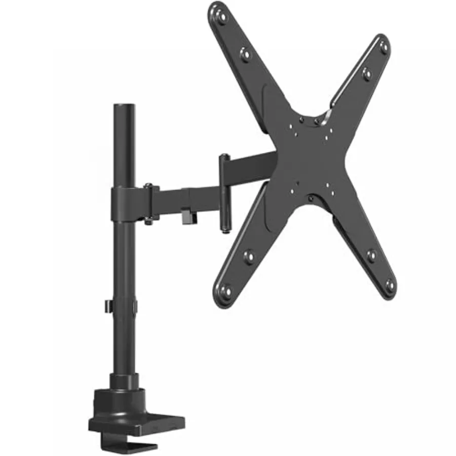 

Ultra Wide Monitor and TV Desk Mount for up to 55 inch Screens with Articulating Arm Supports Up to 44 lbs Compatible with Max