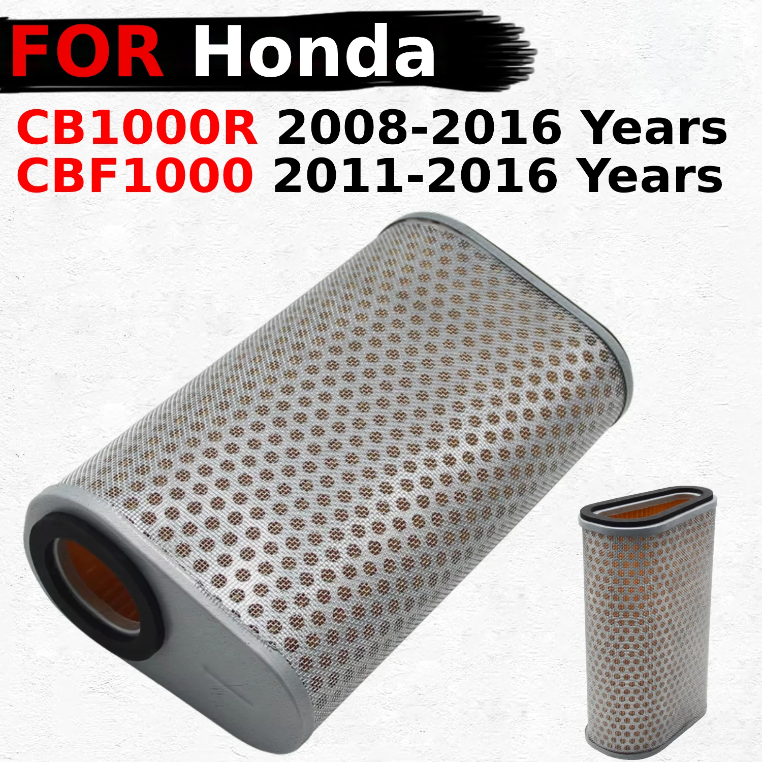 

Motorcycle Air Filter For Honda CB1000R 2008-2016 CBF1000 2011-2016 17210-MFN-D01 17210-MFN-D0 Engine Intake Cleaning Sponge 12V