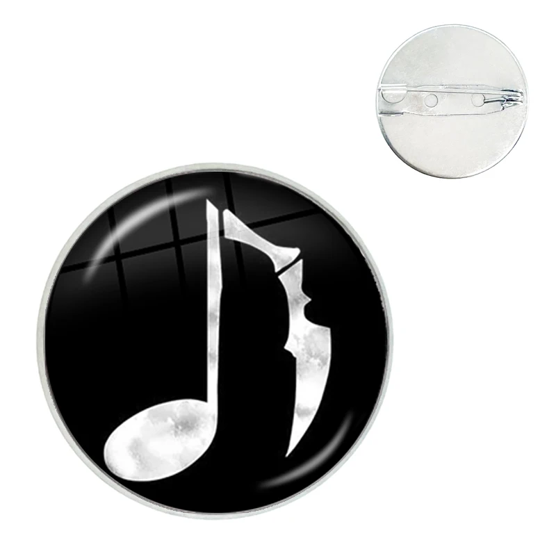 الإبداعية أنا أحب Maretu القلب زجاج قبة دبابيس قميص التلبيب حقيبة الملابس قبعة شارة الكرتون دبابيس هدية #2