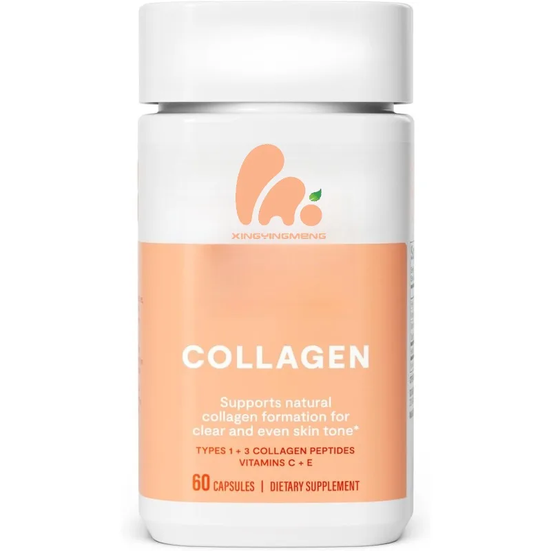 

Collagen Supplement Contains 2000mg Collagen Peptide, Vitamin C And Vitamin E, Skin , Antioxidant Support Capsules