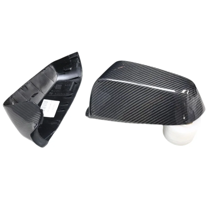 Ostateczna nakładka na lusterko boczne z włókna węglowego do BMW E60 F10 F07 F06 F12 F13 F01 F02, akcesoria zewnętrzne