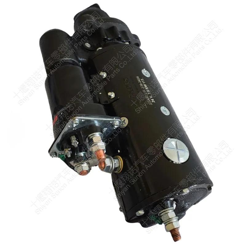 ใช้ได้กับชิ้นส่วนเครื่องยนต์เครื่องจักรก่อสร้างสตาร์ทเตอร์ 3383454 2371962 ชิ้นส่วนรถขุด