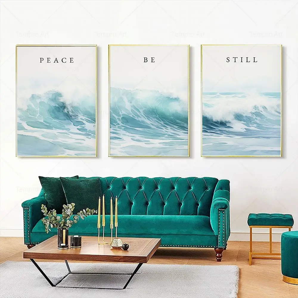 

Peace Be Still Bible Verse Quotes Print Mark 4 Christian Jesus Wall Art Canvas Painting Calm Art Pictures Scripture Poster Decor