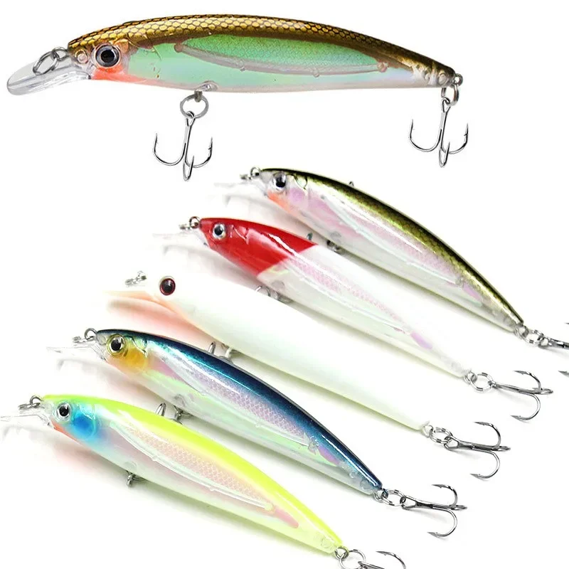 Yüzer zoka yapay balık 11cm 14g gürültü cazibesi balık wowobbler yapay sert yem balıkçılık mücadele Pesca Pesca lupesca