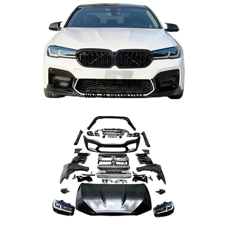 

Veidt Suitable for 5 Series F10/F18 Old to New 11-17 Upgrade 23 Model M5 Hood Fender Front and Rear Bumper Surround