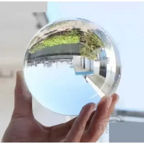 Contact Juggling Ball 70cm Stage Magic Tricks Crystal Ultra Clear Acrylic Street Magia Magicians Magic Prop Accessories Illusion