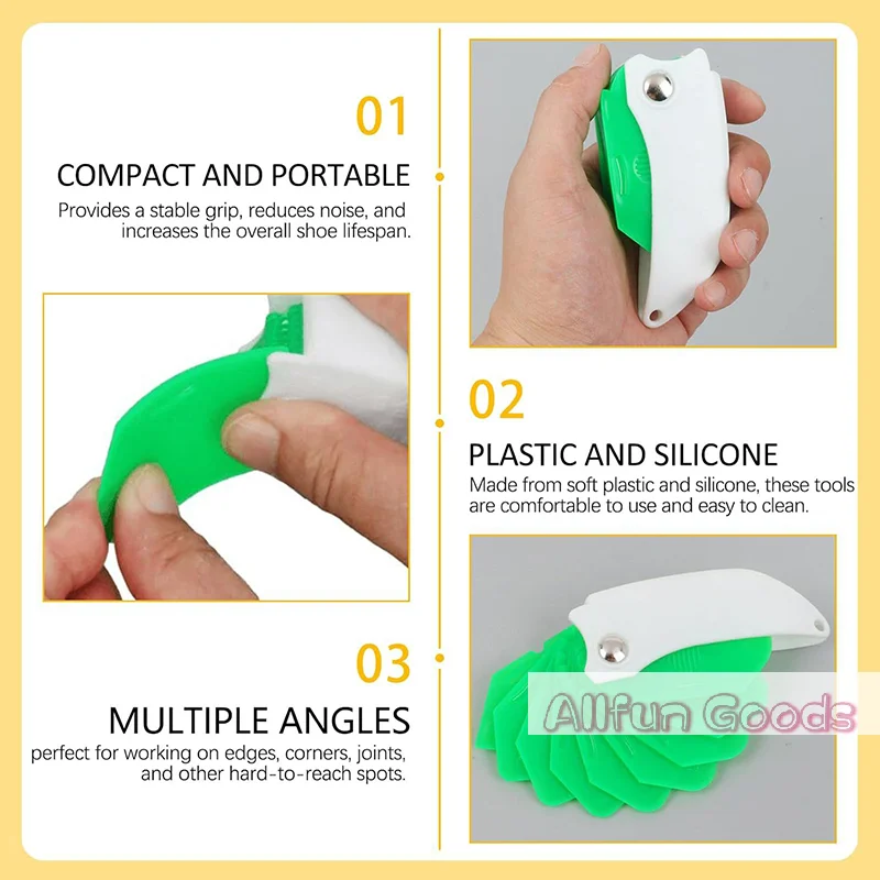 Glue Scraper Nine-in-one Multi-function Scraper Glass Glue Trimmer Sealant Applicator Scraper For Tile Window Grout Edge Removal view 5