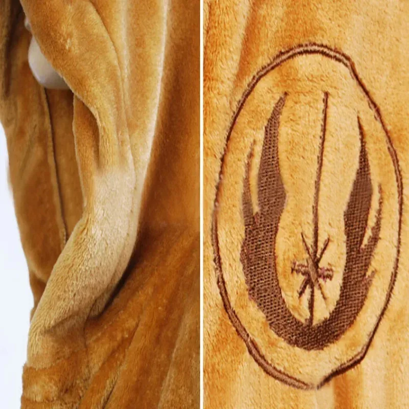Sky02 s Pijamas de Caballero Jedi Amantes del Invierno Albornoz Kigurumi Franela Adulto Hombres Mujeres Dibujos Animados Cosplay Costume88Ji #