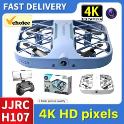 JJRC H107 Mini Drone Dron 8K 4K Quadcopter With Camera Real-Time Transmission Mini Pocket UFO Small Remote Control Plane Toy Boy