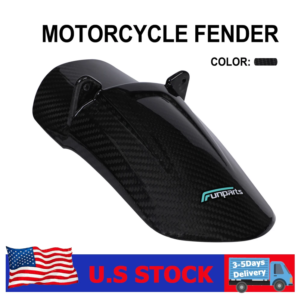 

Funparts Motorcycles Accessories Carbon Fiber Rear Wheel Fender Mudguards For Surron Light Bee X S L1E Electric Dirt Bike E-bike