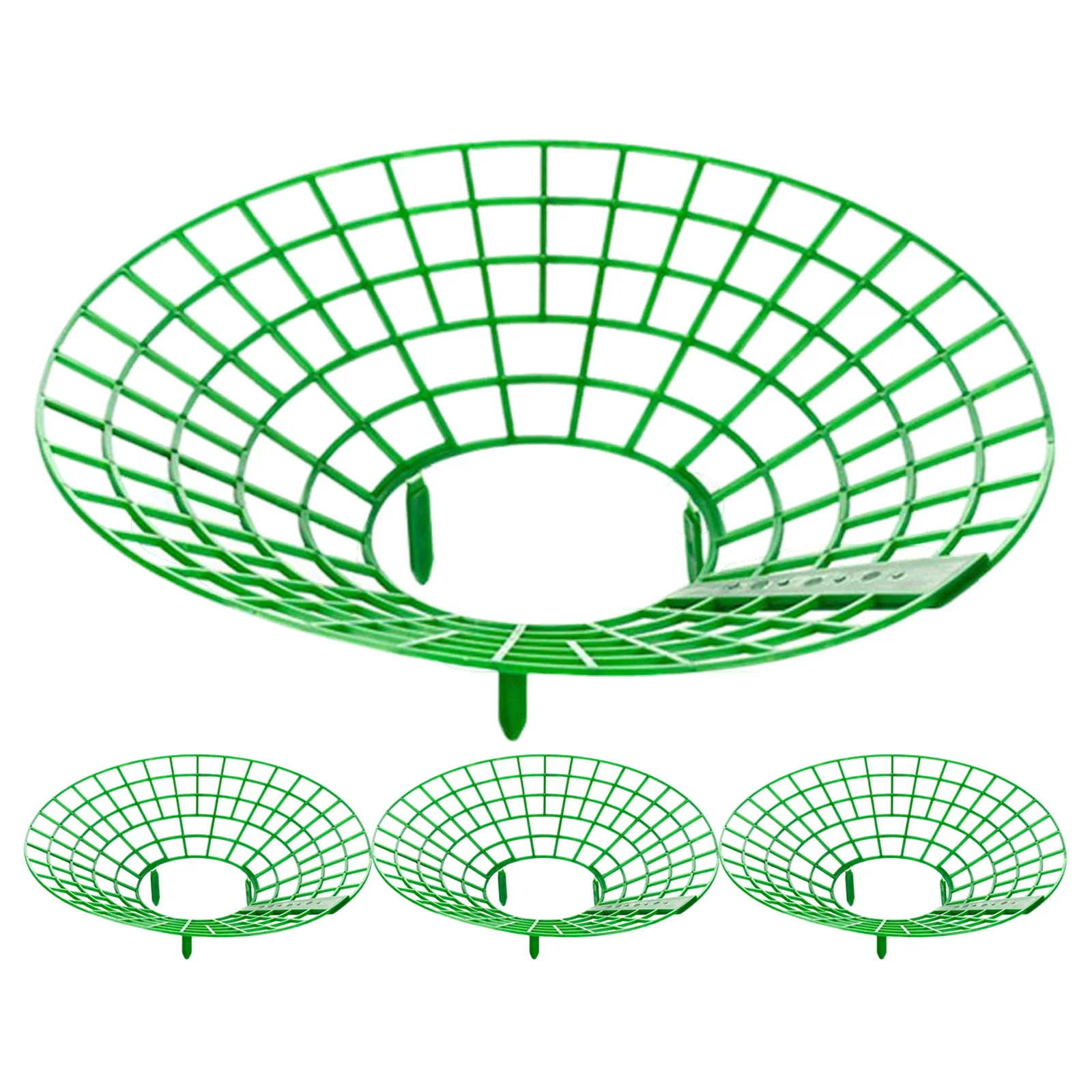 

4Pcs Strawberry Planting Racks Vertical Climbing Support Stable Plastic Frame for Balcony Garden Healthy Growth